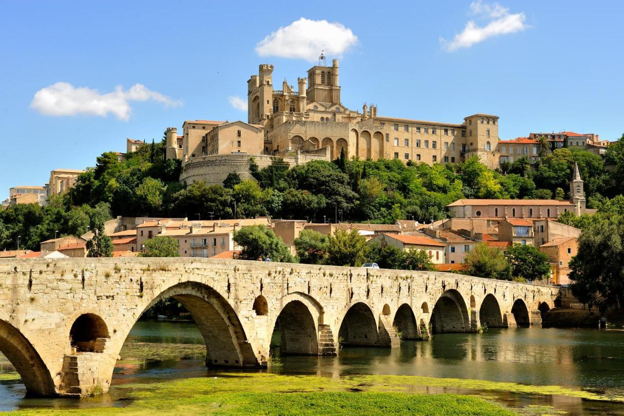 "Le Colombier"-Meuble De Tourisme 3 Etoiles -Residence "Les Logis De Beziers"-Garage Optionnel-Coeur De Ville-Plages A 16Km ! Εξωτερικό φωτογραφία