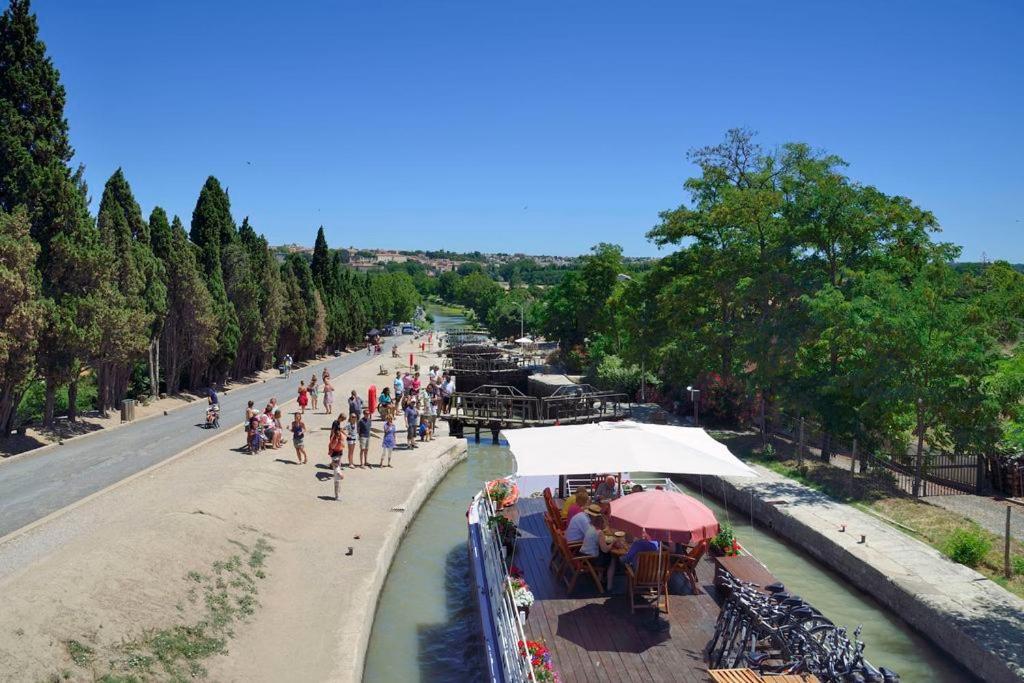 "Le Colombier"-Meuble De Tourisme 3 Etoiles -Residence "Les Logis De Beziers"-Garage Optionnel-Coeur De Ville-Plages A 16Km ! Εξωτερικό φωτογραφία